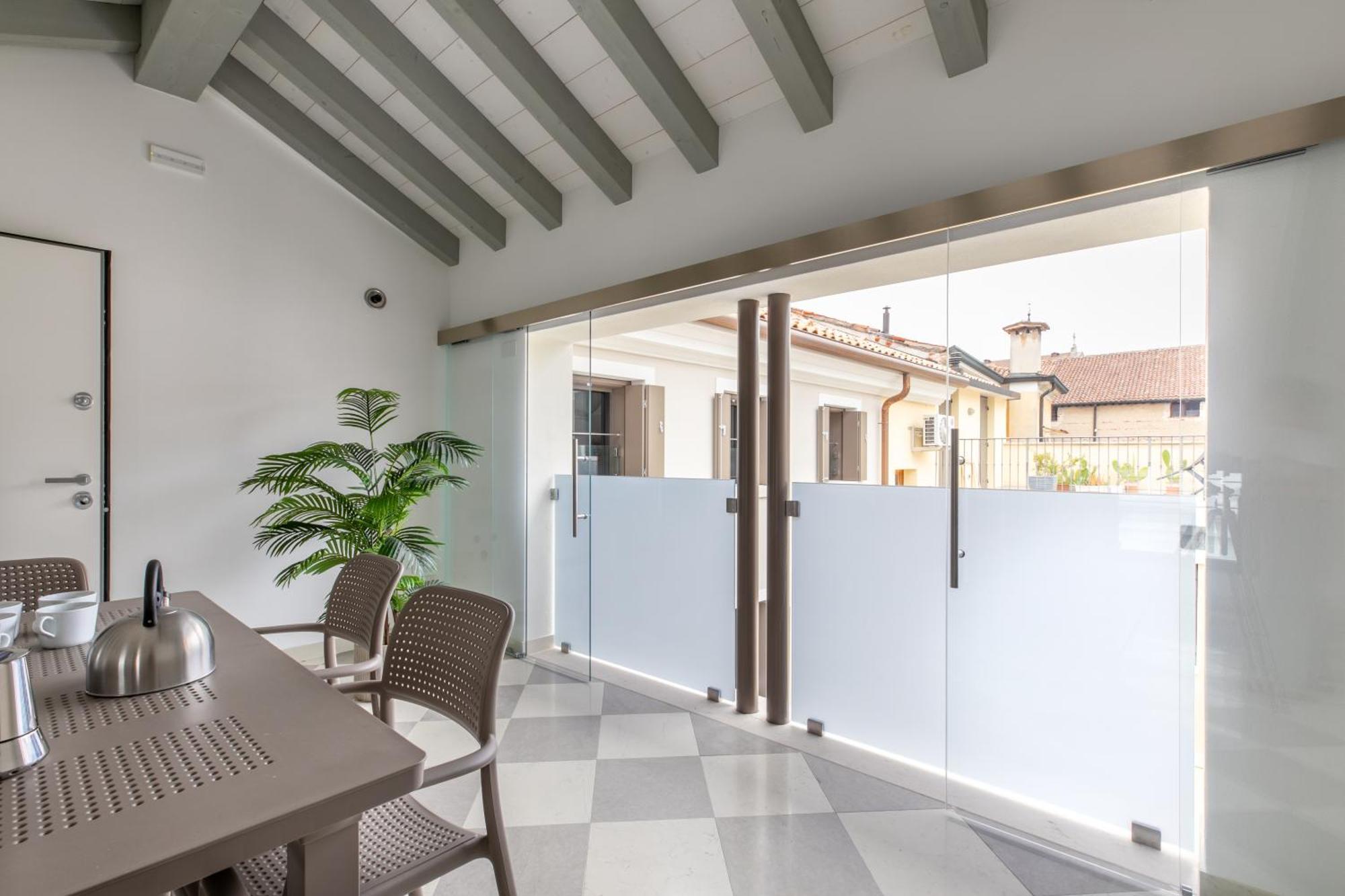 Corte Alle Mura - Mansarda Lux Cittadella Eksteriør billede